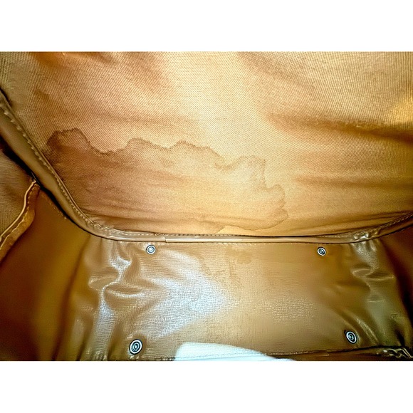 Vintage American Tourister Brown Carry-On Shoulder Bag Lock & Key Travel Luggage - Picture 4 of 11